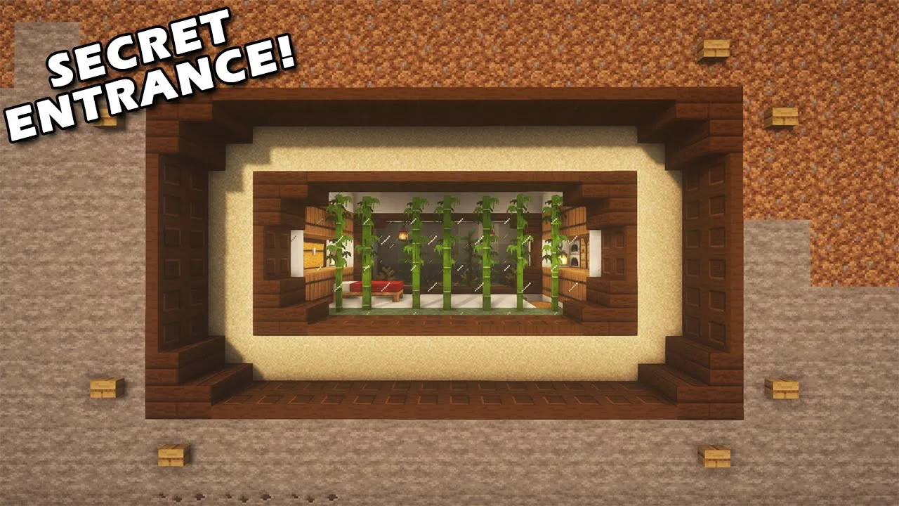 MINECRAFT: How to Build a MOUNTAIN HOUSE Tutorial (EASY)