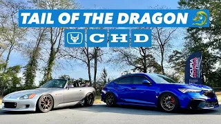 Tail of the Dragon - C 9 Classic Hondas on the Dragon Meet 2024 in North Carolina Tennessee