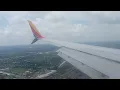 Southwest Airlines WN2810 N8541W 737-8H4 descend approach landing at Chicago Midway MDW