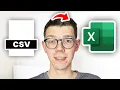 How To Convert CSV File To Excel - Full Guide