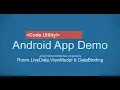 Notes App Using Android Architecture Components ROOM LiveData ViewModel DataBinding