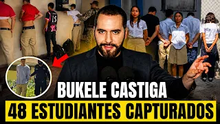 Bukele CASTIGA a Estudiantes MAL PORTADOS🤯 Nueva Pandilla en Escuelas