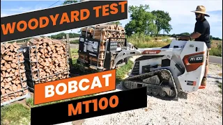 Bobcat MT100 The Perfect woodyard Loader
