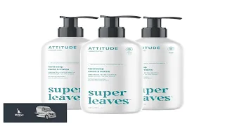 ATTITUDE Liquid Hand Soap EWG Verified Plant and Mineral Based Vegan Personal Care