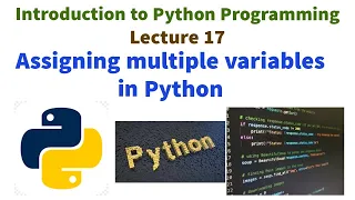 Python Variable Assignment Mastering Multiple Variables 2023 Tutorial VTU syllabus first year