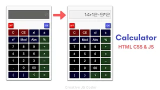 How to make a Calculator using HTML CSS and JavaScript Beginner JavaScript Project