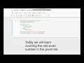 ODD EVEN NUMBER COUNT IN THE LIST USING PYTHON