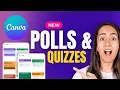 NEW How to Create Interactive Polls Quizzes in Canva Easy Beginner Tutorial