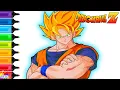 Dragon Ball Z Coloring Book - Super Saiyan Goku