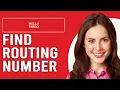 How To Find Routing Number On The Wells Fargo App How Do I Check Routing Number On Wells Fargo App