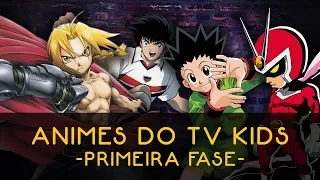 TV KIDS 1ª FASE - Os animes da RedeTV! | TriviaBox