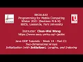 EECS1022 W21 - Java Tutorials