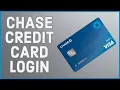 How To Login Chase Credit Card Account Online 2022 Chase Credit Card Sign In 2022