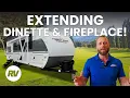 2026 Forest River Wildwood 260ICE Extending Dinette and Fireplace