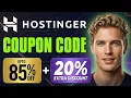 Hostinger Coupon Code Hidden Deal 85 OFF 20 Extra