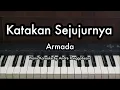 Download Lagu Katakan Sejujurnya - Armada | Piano Karaoke by Andre Panggabean