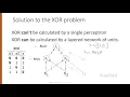 Neural Networks 2 XOR