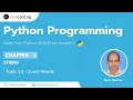 5 5 - String Program Count Words Without Built-in Functions Python Programming