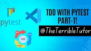 How to TDD Test Driven Development using pytest PART - 1