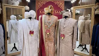 Handwork Groom Sherwani Shop in Chandni Chowk | Groom Weddings Sherwani 2026