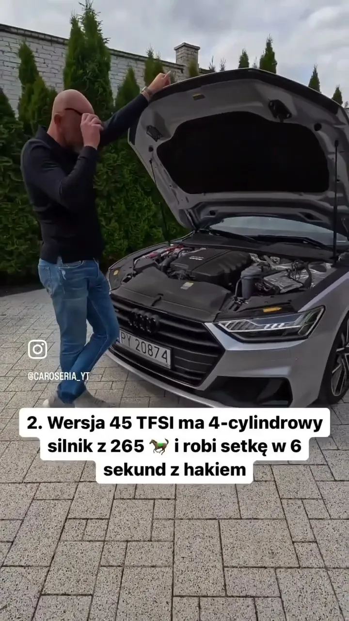 Audi A7: co trzeba wiedzieć i ile potrzebuje do setki? #audia7 #grantourismo#audi #caroseria#shorts