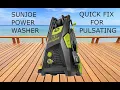 SUNJOE Pressure Washer Quick Fix