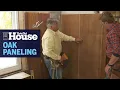 How to Install Oak Paneling This Old House