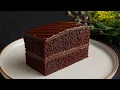 Easy Chocolate Cake Recipe Rich Moist Delicious Chocolate fudge cake