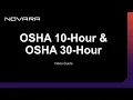 OSHA 10-Hour 30-Hour Novara EHS Software