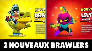 Download NOUVEAU BRAWLER LÉGENDAIRE DRACO 😱 et LILY Brawl TALK FRANÇAIS 🇫🇷 ( mise à jour brawl stars ) MP3