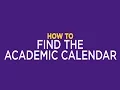 LSUE HOW TO Academic Calendar
