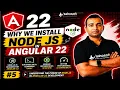 Why we install Node js in Angular 22 2026 Angular 22 Complete course series