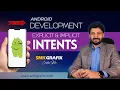 Android development Kotlin XML urdu hindi Intents Implicit intent explicit intents