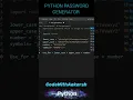 Python Password Generator Get Unhackable Passwords With 5 Lines Of Python