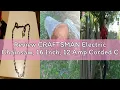 Review CRAFTSMAN Electric Chainsaw 16 Inch 12 Amp Corded Chain Saw Electric Ergonomic Powerful M
