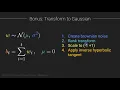 Statistics in Python Transform a non-normal distribution to a Gaussian distribution