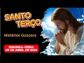 Download Lagu SANTO TERÇO | SEGUNDA-FEIRA | 08/04/2024 - MISTÉRIOS GOZOSOS
