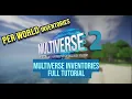 Multiverse Inventories PLUGIN TUTORIAL Per World Inventories