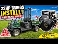 Kawasaki Mule 2510 Briggs 23HP Repower Kit Install