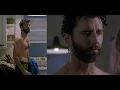 Shirtless Shaving Hit with Shovel Scene of Michael