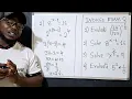 Indices Exam questions Evaluate Solve Equations