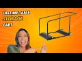 Lifetime Table Storage Cart Easy Transportation for Tables