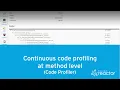 Find performance bottlenecks using FusionReactor - Continuous code profiling at method level