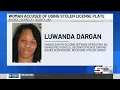 Moncks Corner woman accused of stealing license plate from patrol vehicle