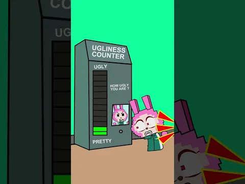 The Ugly Face Meter?! Lafufu vs Labubu vs Sprunki Pinki #funny #incredibox #labubu #animation