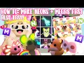 How To Make NEON and MEGA Pets FASTER In Adopt Me Roblox AstroVV