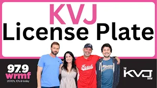 KVJ License Plate