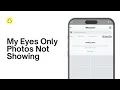 How to Fix Snapchat My Eyes Only Not loading 2024 Snapchat My Eyes Only Photos Not Showing