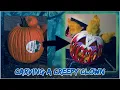 Carving A Creepy Clown Pumpkin Transformation
