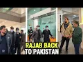 Lagu Rajab Nadeem Back To Pakistan😭🙏 || Malik Zaman Chaudary Saab Welcome Rajab On Airport🥹